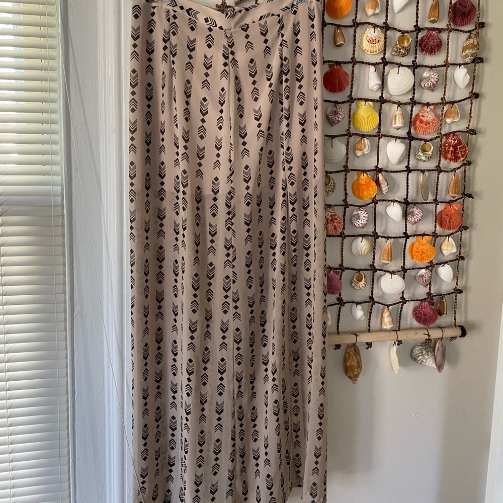Printed Maxi Skirt